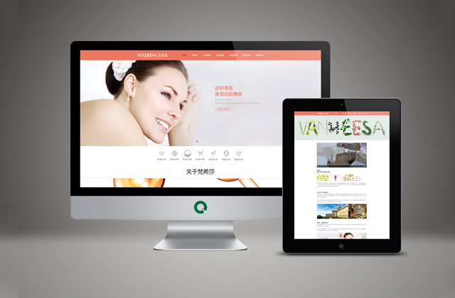 梵希莎｜美容網(wǎng)站策劃設(shè)計